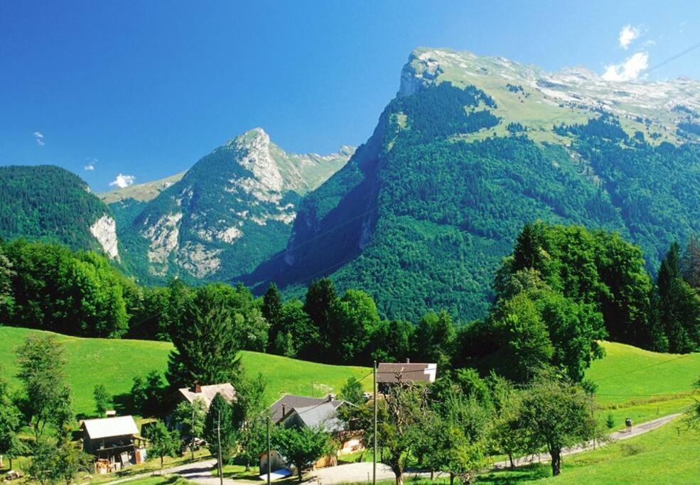 Appartement Samoens Centre 5 Pers. Villa Monette المظهر الخارجي الصورة